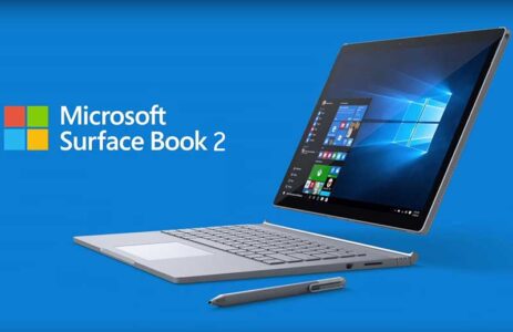 لپ تاپ 13.3 اینچی مایکروسافت بوک 2 — Surface Book 2 با 2 گیگابایت گرافیک GTX 1050