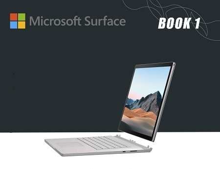 لپ تاپ مایکروسافت 13.3 اینچ سرفیس بوک 1 —  Microsoft Surface Book 1 Core i7-6600U 3K با 1 گیگابایت گرافیک Nvidia (استوک)