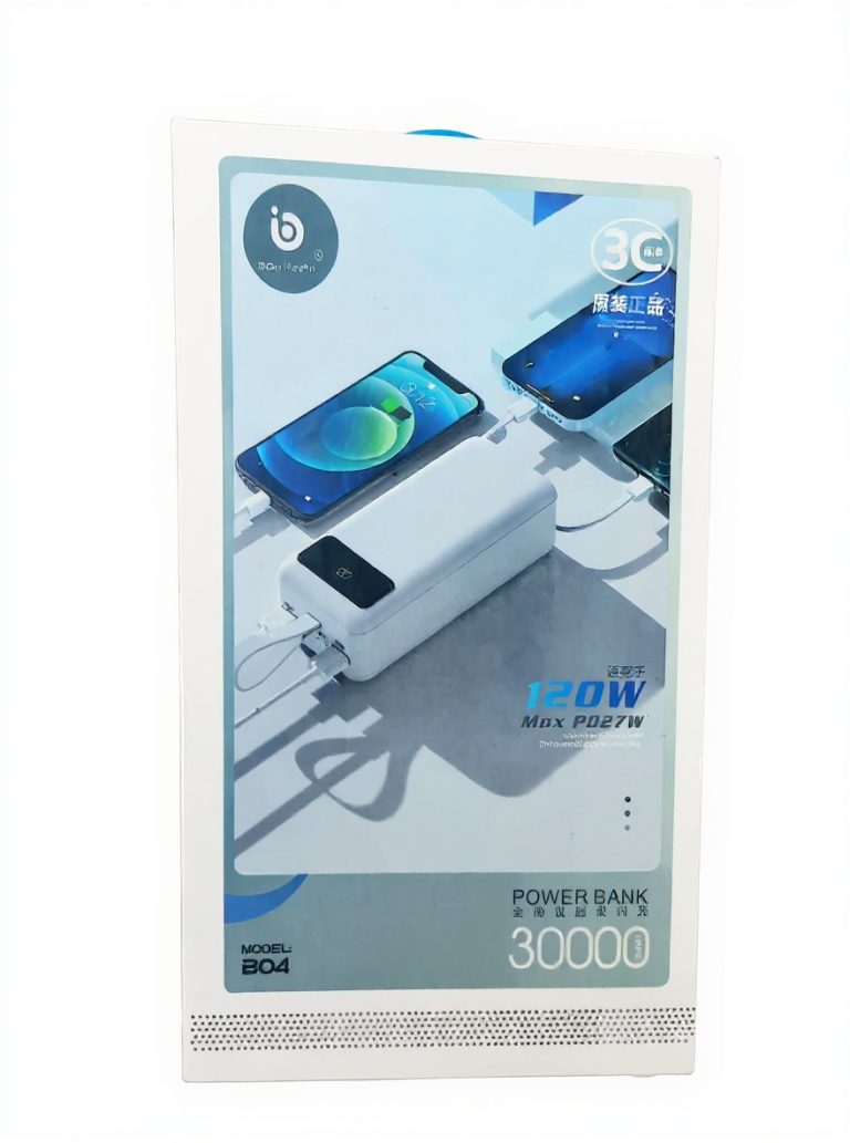 پاوربانک 30000 BaoLIYouPin مدل B04 با خروجی 120 وات