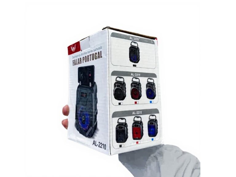 اسپیکر استندی بلوتوثی قابل حمل آلتومکس ALTOMAX مدل AL-2210 با صدای استریو (TWS)