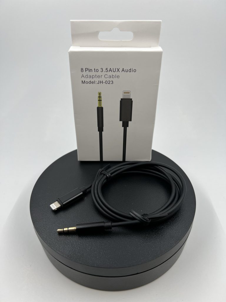 کابلAUX گوشی آیفون تبدیل لایتنینگ به جک 3.5 AUX Audio