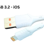 کابل شارژ سریع و انتقال داده پاوارئال مدل Q07i طول 1 متر