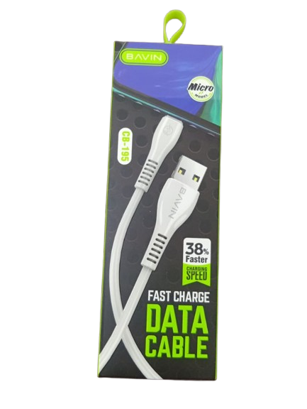 کابل شارژ و انتقال داده Micro باوین BAVIN مدل CB-195 (طول یک متری)