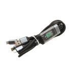 کابل شارژ کنفی 100W فست شارژ سه سر چراغدار