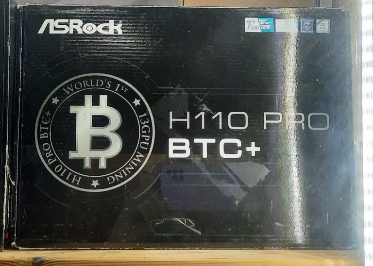 مادربرد ماینینگ ازراک مدل ASRock H110 Pro BTC+ (پشتیبانی از ۱۳ کارت گرافیک)