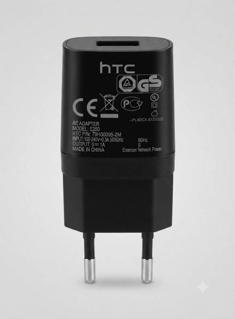 شارژر دیواری اچتیسی (HTC) مدل E250 – مشکی (استوک)