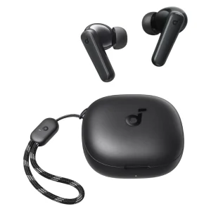 هدفون بلوتوثی انکر مدل SoundCore R50i A3949 بدون قابلیت نویز کنسلینگ، درگاه شارژ USB Type-C، دارای فناوری AI-Enhanced Calls برای کاهش نویز و بهبود مکالمات، مقاوم در برابر رطوبت و عرق