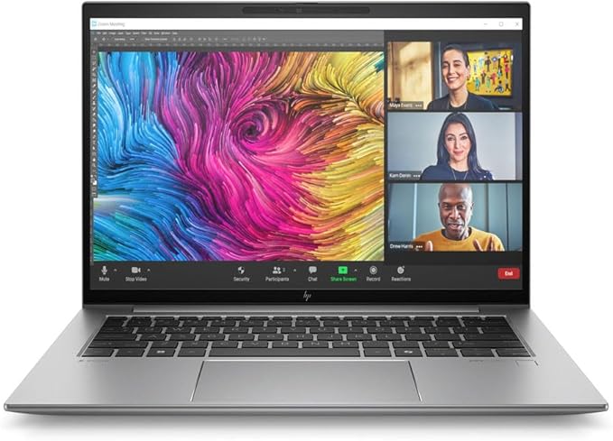 استوک hp zbook firfly 14 G11 ultra7 165H 16GB 1T 4GB RTX A500 14.1′ 2K 120Hz Grey open box