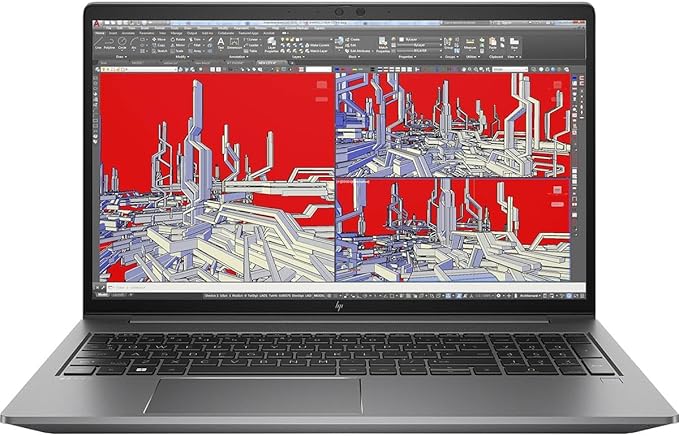 استوک hp zbook power 15 g9 i7-12800H 16GB 512GB 4GB RTX A1000 15.6′ FHD Grey A+