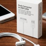 کابل تبدیل ۳۰ پین (Dock) به USB اپل (Apple Dock Connector to USB Cable)
