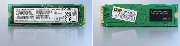 حافظه SSD سامسونگ مدل SM951 M.2 NVMe ظرفیت 128GB( استوک )