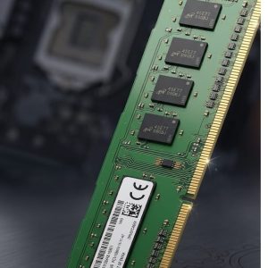 رم کامپیوتر دسکتاپ مایکرون 4 گیگابایت Micron 4GB PC3-12800U DDR3 1600MHz