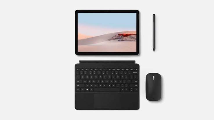 لپتاپ ویندوزی مایکروسافت مدل Surface Go 2 – پردازنده Core m3 / رم 8GB / هارد ssd 128GB –