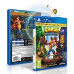 دیسک بلوری اورجینال بازی Crash Bandicoot™ N. Sane Trilogy پلیاستیشن ۴ (PlayStation 4)