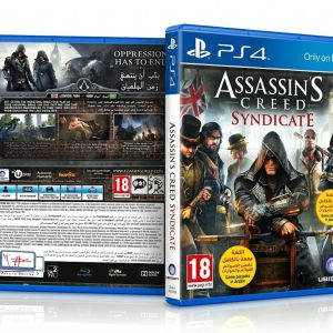 دیسک بلوری اورجینال بازی Assassin's Creed Syndicate پلی‌استیشن ۴ (PlayStation 4)ریجن 2