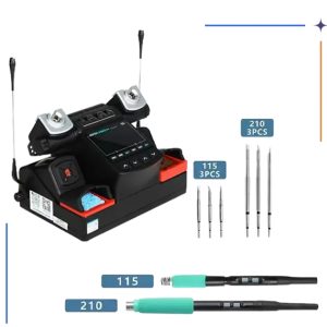 هویه دو قلو دو دسته 6 نوک AIFEN A902 PRO C115/C210