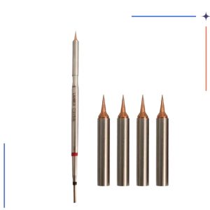 نوک هویه سر صاف LANRUI C210-SI با 5 سری اضافه