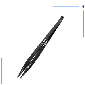 پنس سر صاف سرامیکی 2UUL TW32 BLACK K 3D