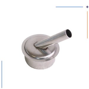 نازل هیتر سر کج QUICK 8MM