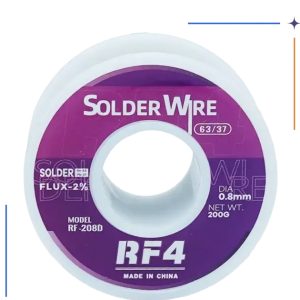 سیم لحیم RF4 RF-208D 0.8mm 200GR